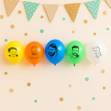 Holi printed balloons