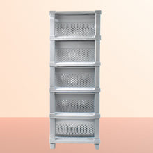 Multi-Purpose Anti-Slip 5 Layer Modular Drawer Storage System (68ÌÑ33 Cm)