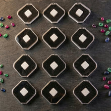 Jewellery Display Storage Box for Rings, Earrings & Small Items (12 Pc)