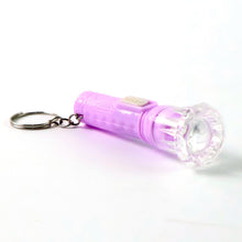 Plastic Body LED Mini Keychain Torch 
