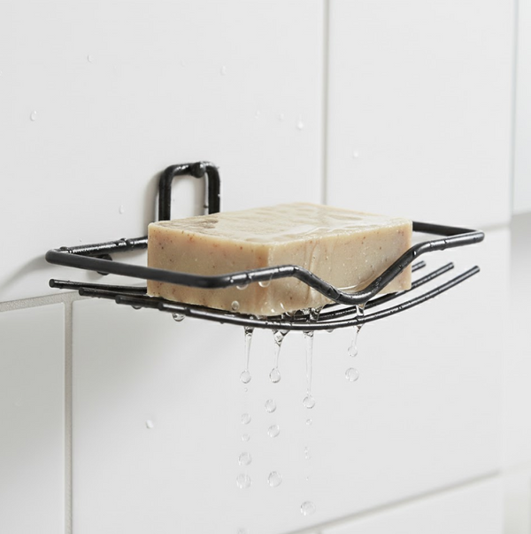 Wall Mount 2-Piece Soap Rack ‰ÛÒ Versatile Holder for Bathrooms & Homes