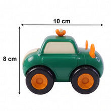 Funwoods Animal Cartoon Pull-Back Toy Car Set Pack 4 Pc