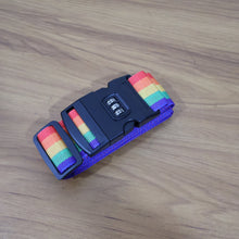 Heavy-Duty Rainbow Webbing with 3-Digit Code Lock