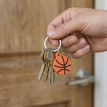 Basketball Design Bag Charm Keychain Set (10 Pc)