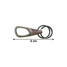 Premium Heavy Duty Metal Key Holder with Locking Carabiner Clip (1 Pc)