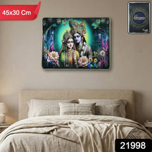 living room krishna wall decor